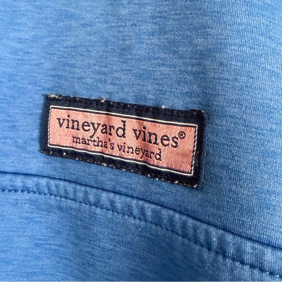 Vineyard Vines 1/4 Zip Pullover Fleece Lined Shep Shirt Men's 2XL Performance - Picture 3 of 10